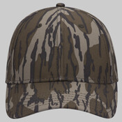 Mossy Oak Camouflage Superior Polyester Twill 6 Panel Low Profile Baseball Cap