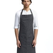 Jeans Stitch Denim Bib Apron