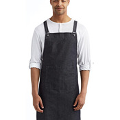 Cross Back Barista Bib Apron