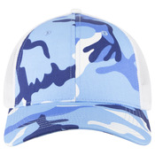 OTTO CAP Camouflage 6 Panel Low Profile Mesh Back Trucker Hat