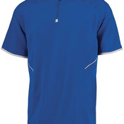 Dri-Power® Short Sleeve Quarter-Zip Pullover